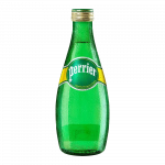 Perrier Natural Sparkling Mineral Water Glass Bottle | 330ML
